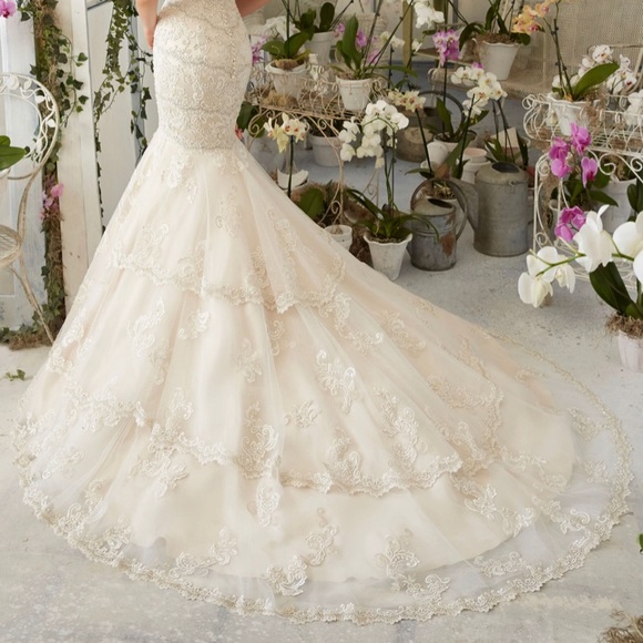 Morilee Wedding Dress new still in box Sz 10 - Picture 9 of 9